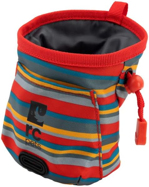 Versatile, Convenient, Compact Essential Treat Bag by RC Pet Products | Multi-Stripes