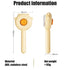 Pet Hair Brush with Release Button, Self Cleaning Cat Brush for Shedding, Grooming Long and Short Hair Dogs and Cats