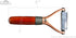 Kenchii Luxury Pet Grooming Rake - Dematting Undercoat Rake for Dogs and Cats, Precision Dog Brush for Shedding