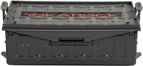 YakAttack TracPak Stackable Fishing Gear Storage Box, Single Box in Battleship Grey (SSO-1003-BG) for Kayak