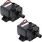 HiLetgo 2pcs Water Pump 240L/H DC 12V Micro Brushless Pump for Pool and Aquarium