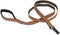 Coastal Pet K9 Explorer Reflective Dog Leash with Scissor Snap - Durable Nylon Leash for Dogs, Campfire Orange, 1" x 6'