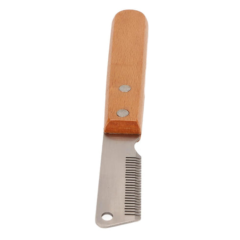 Shedding Blade for Dogs, Professional Grooming Hand Stripping Knife, Multifunction Tool for Coarse Fur