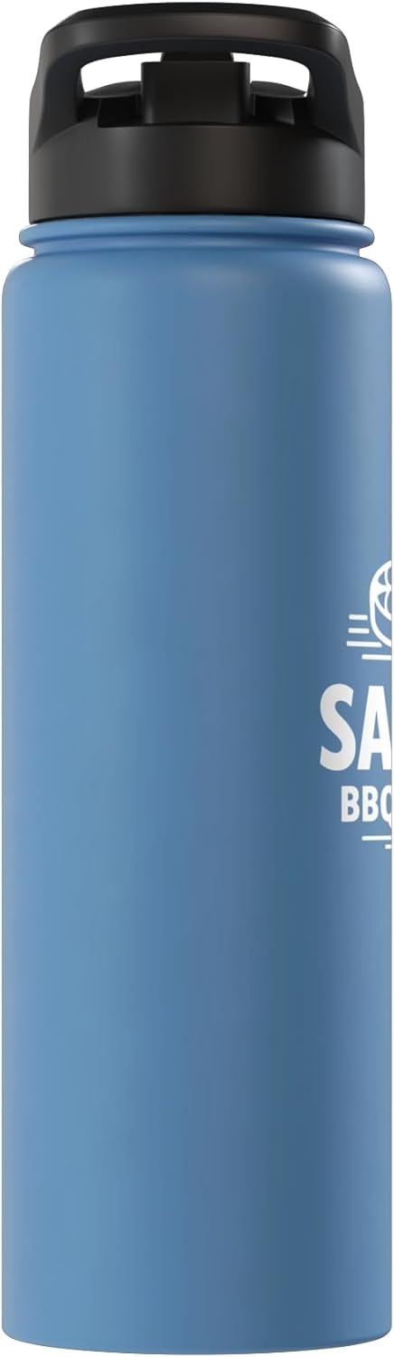 Seafood Salmon BBQ Master Chef Salmon BBQ Cooking Seafood Grill Stainless Steel Insulated Water Bottle