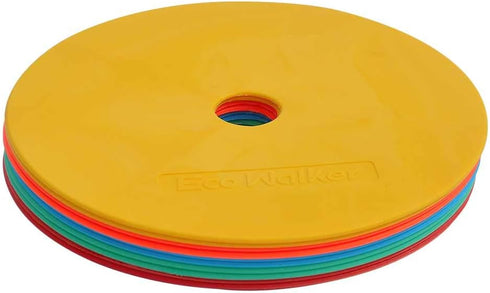 Flat Cones Spot Markers for Soccer Basketball Sports Speed Agility Training