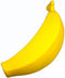 Latex Dog Squeaky Chew Toy, Banana, 5.11"