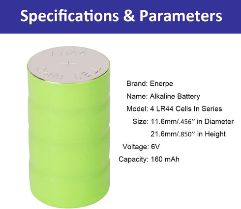 6V Replacement Batteries for Pet Stop, Dog Guard, Perimeter, and Extreme Dog Collars, Available in 5-pack & 10-pack