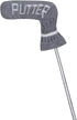 Scott Edward Knitted Blade Putter Cover, 1 Piece Pack, Cute and Soft for Golf Blade Putters