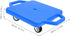 Play Scooter Board with Plastic Casters Square Floor Scooter for Boy Girl for Gym Activities Promotes Balance