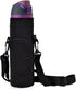Neoprene Carrier Water Bottle Insulation Sleeve, Waterproof Anti-Slip Pouch with Shoulder Strap for Owala 24 oz Bottle