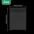 Aquarium Fish Tank Divider, Clear Acrylic Isolation Grid Board with Suction Cups for Fish Partition and Decoration