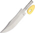 SZCO Supplies Tiger Skinner Blade Blank Knife - Brass, 6.5 Inch