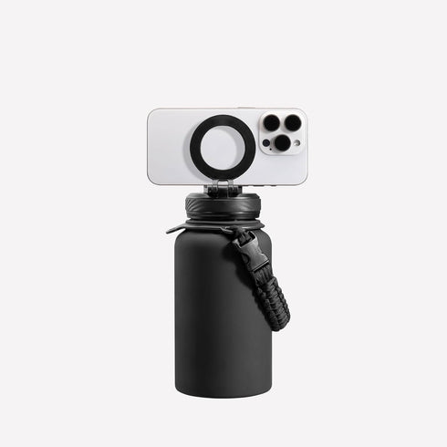 ZTAR Insulated Stainless Steel Water Bottle Compatible with Magsafe usable as Tripod,