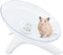 Silent Running Hamster Flying Saucer Exercise Wheel for Hamsters, Gerbils, Mice, Hedgehog, and Other Small Pets (White)