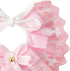 Dog Cat Collars - Flower Bow Lace Pet Bib Saliva Towel Round Neck Scarf, Sweet Lace Bib for Pet Birthday Dress Up