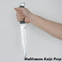 LarpGears Halloween Foam Rubber Training Fake Knife, 13.5 inches Safe Practice Knives for Martial Arts Props, Silver
