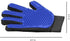 Pet Grooming Glove for Easy Mess-Free Grooming, Mitt for Dogs, Cats, Rabbits, Long/Short Hair, Easy Clean Up