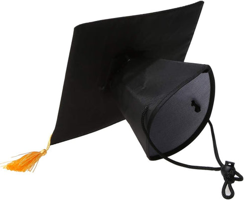 Lamphyface Pet Graduation Caps with Bow Tie Necktie Collar, Dog Graduation Hats Accessory for Cats Dogs