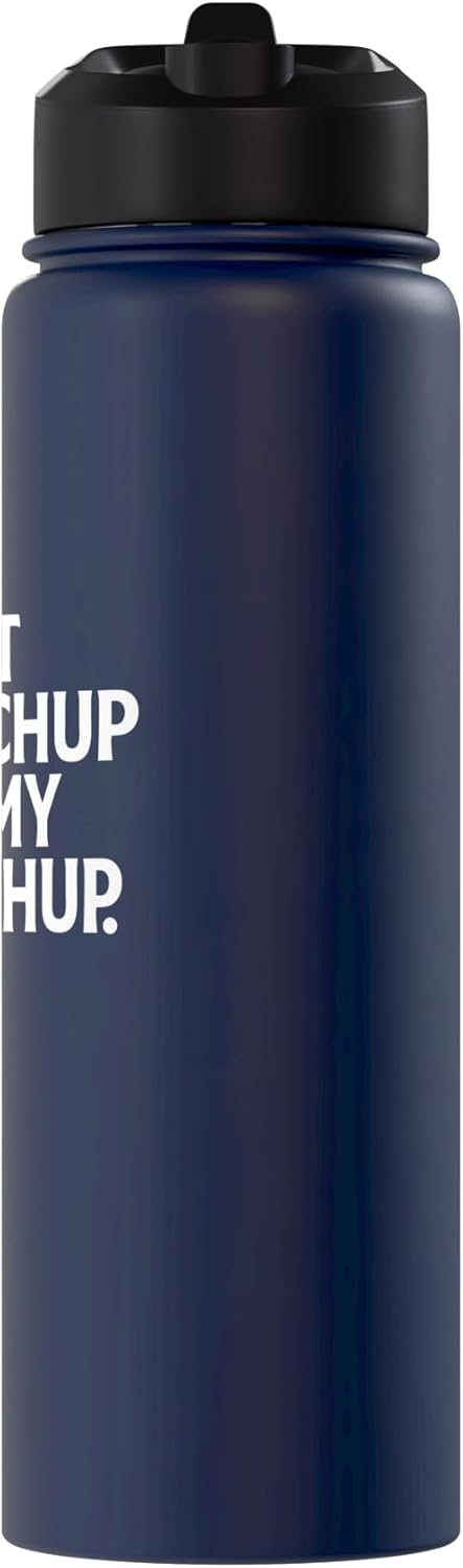 Utopia Sport Ketchup Shop I Put Ketchup On My Ketchup Funny Stainless Steel Insulated Water Bottle