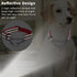 Reflective Martingale Dog Collar, Adjustable Soft Neoprene Padded Nylon Collar for Medium and Large Dogs (Rose Red)