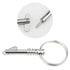 Hysagtek 6 Pcs Bimini Pins, 1/4" Diameter Quick Release Pin Boat Canopy Hardware, 316 Stainless Steel