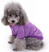 Jecikelon Purple Dog Sweater for Small Dogs, Soft Winter Clothing for Puppies, XXS XS, Cat Apparel (Large)