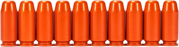 A-Zoom 40 S & W SNAP Cap, Orange, 10PK, (15414)