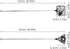 2pcs BESTonZON Aquarium Fish Net and Shrimp Catching Tools with Nylon Mesh for Fish Tank Cleaning, Square and Triangle
