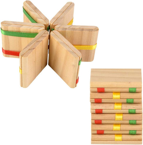 11.75 Inch Dozen Rhode Island Novelty Wooden Jacob's Ladder, One per Order