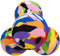 PET SHOW 10pcs Pack Interactive Cat Toys, 35mm Camouflage Soft EVA Foam Balls for Kittens and Small Dogs