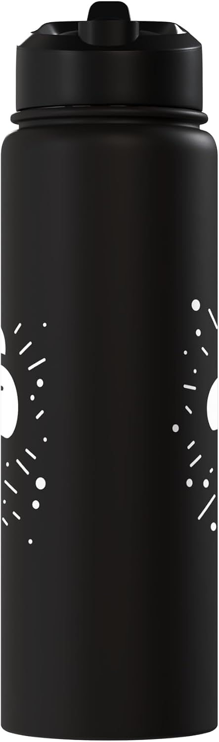 Gelato Shirts and Giveaways Frozen Ice Cream Drawing Dessert Sorbet Stainless Steel Insulated Water Bottle