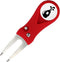 Myartte Golf Divot Repair Tool, Zinc Alloy Switchblade with Golf Ball Marker for Repairing Greens