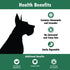 BONIES Natural Calming Formula Regular-Sized Single Bone for Dogs Over 50 LBS - 1 Bone, Low Calories