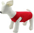 2019 Pet Clothes Dog Clothing Blank T-Shirt Tanks for Small Medium Large Dogs | 100% Cotton Summer Vest, Classic Red