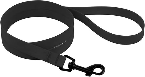 CollarDirect Waterproof Dog Leash Small Medium Large Durable Pet Leashes for Walking Training Running (L, Black)
