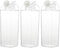TOYANDONA 3pcs 500ml Ps Plastic Milk Container Bottles Carton Juice Bottles Household
