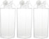 TOYANDONA 3pcs 500ml Ps Plastic Milk Container Bottles Carton Juice Bottles Household