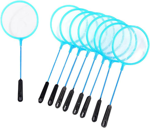 10 Pcs Plastic Shrimp Nets, Small Fishing Nets, Mini Fish Aquarium Net, Fine Mesh Net for Kids
