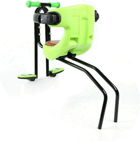 Gdrasuya10 66lbs Bicycle Front Seat, Load-Bearing B-a-by Bicycle Seat Front Mounted Bike Seat K-i-ds Saddle Carrier