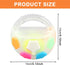 Cramelith The Mellow Dog Calming Ball with Handle, Interactive Football Shape Balls for Dogs Playing, Interactive Pet