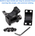 Scope Rings, High Profile Rifle Scope Mounts for Picatinny Rail (1 inch, Set of 2)