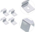 4pcs Support Frame Fish Tank Bracket Fish Tank Lid Holder Support Aquariums Glass Cover Clip Fish Tanks Fish Tank Glass Cover Clip Glass Holder Stainless Steel Equipment Frameless