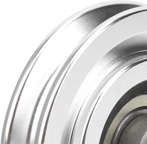 Heavy Duty Groove Wheel Fitness Equipment Accessories, Stainless Steel Swivel Pulley for Gym Accessories Home