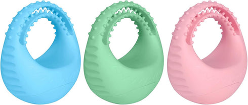 Durable Dog Chew Toy for Aggressive Chewers - Rubber Teething Bone