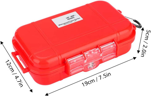 GOTOTOP Waterproof Storage Case - Shockproof Airtight Carry Box for Outdoors