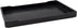 OMEM Reptile Bowl, Large Food and Water Dish, Simulated Wood Grain Surface, Enough Space for Bath, M, Black