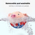 Active Moving Pet Plush Toy, Squeaky Moving Dog Ball Toy, Washable Cartoon Pig Electronic Dog Toy for Boredom Talking