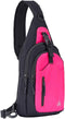 Y&R Direct 14 Colors Lightweight Sling Backpack for Women Men, Small Travel Hiking Sling Bag Gifts