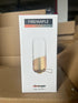Fire-Maple Orange Camping Lantern, Glass & Steel, Propane or Isobutane Fuel Canister, No Mantles Needed