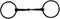 Coronet Black Sweet Iron Loose Ring Snaffle Bit